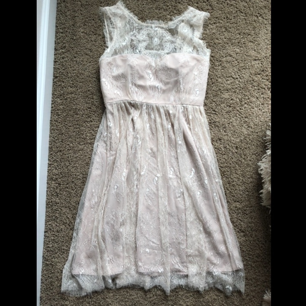 BHLDN Lace Bridesmaid Dress